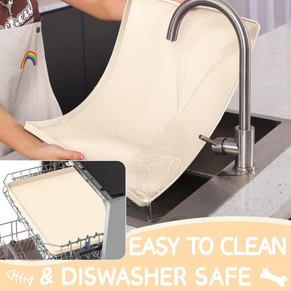Silicone Spill-Proof Pet Mat: Keep Your Floors Clean, Effortlessly!
