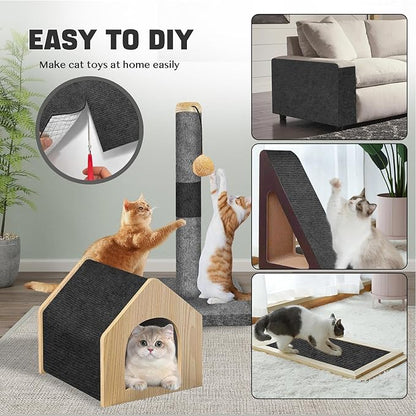 Cuttable Cat Scratch Mat: Unleash Creativity, Protect Your Home!