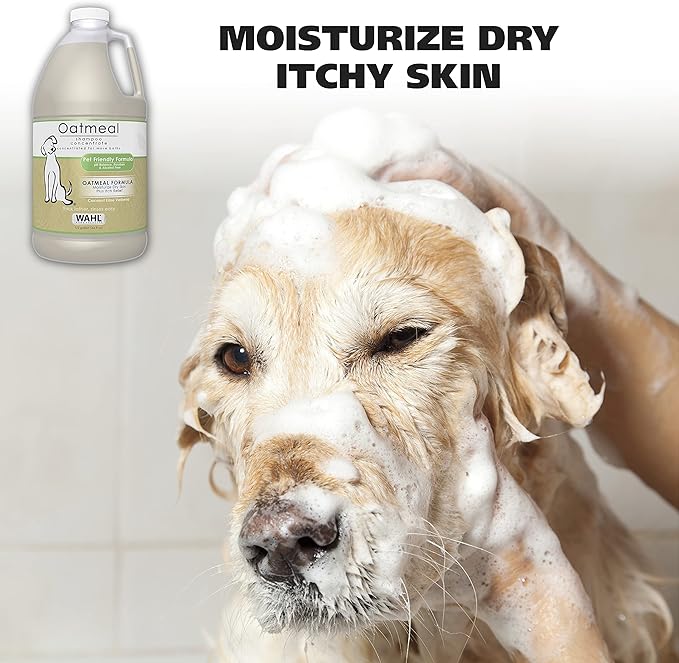 Wahl Oatmeal & Verbena Dry Shampoo: Gentle, No-Rinse Pet Care!