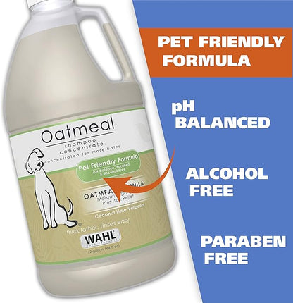 Wahl Oatmeal & Verbena Dry Shampoo: Gentle, No-Rinse Pet Care!