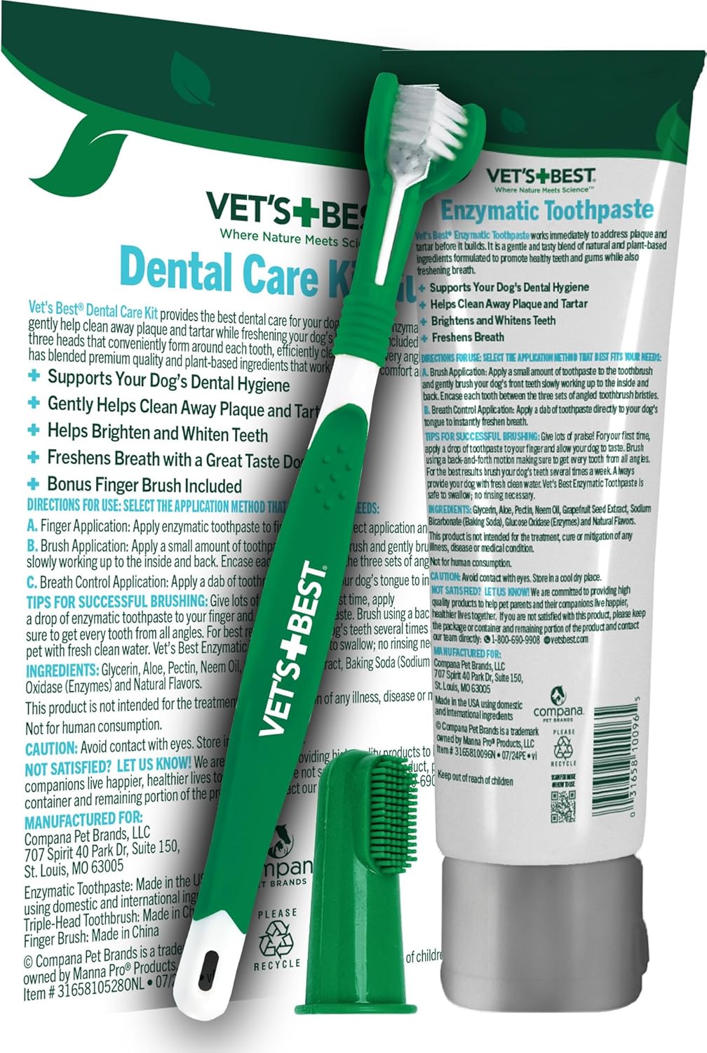 Complete Dog Dental Kit: Professional At-Home Oral Care for a Radiant Smile!