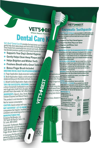 Complete Dog Dental Kit: Professional At-Home Oral Care for a Radiant Smile!