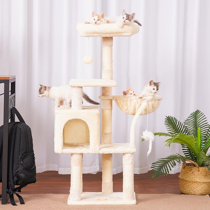 Complete Cat Scratching Tree: Adventure, Comfort & Endless Fun!