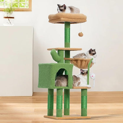Complete Cat Scratching Tree: Adventure, Comfort & Endless Fun!
