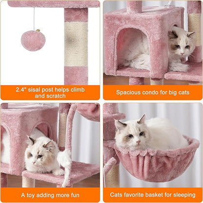 Complete Cat Scratching Tree: Adventure, Comfort & Endless Fun!