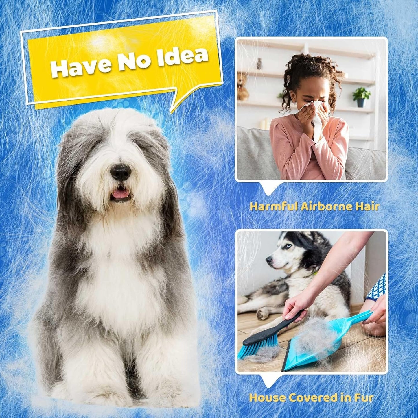 Delomo Grooming Gloves: Relaxing Massage & Effective De-Shedding!