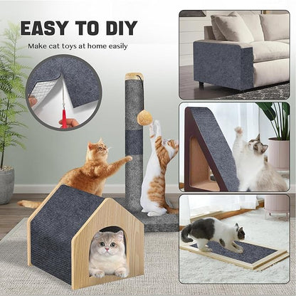 Cuttable Cat Scratch Mat: Unleash Creativity, Protect Your Home!
