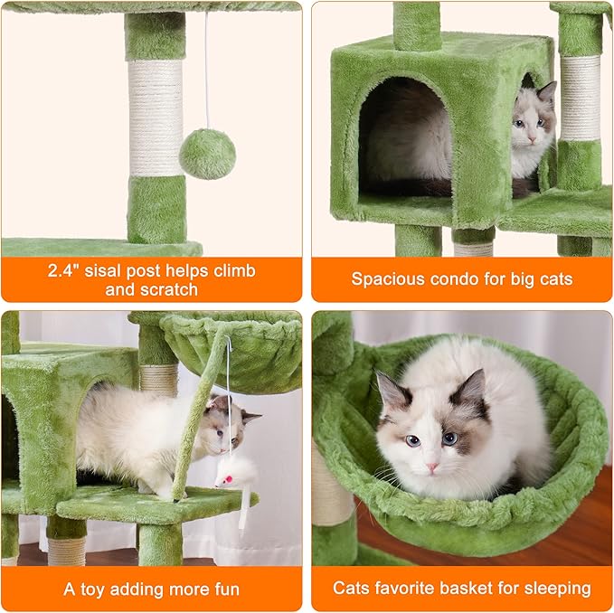 Complete Cat Scratching Tree: Adventure, Comfort & Endless Fun!