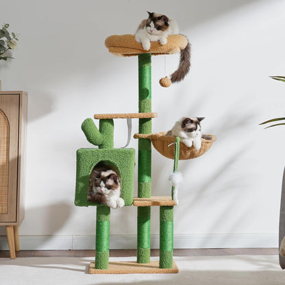 Complete Cat Scratching Tree: Adventure, Comfort & Endless Fun!