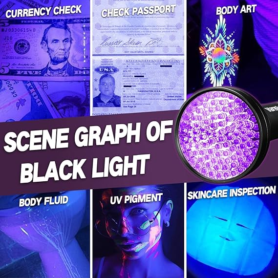Vansky UV Flashlight: Your Secret Weapon for a Spotless, Odor-Free Home!