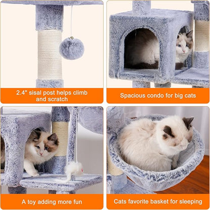 Complete Cat Scratching Tree: Adventure, Comfort & Endless Fun!