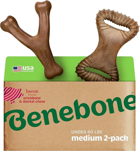 4-Pack Benebones: Ultimate Durability & Fun for Super Chewers!