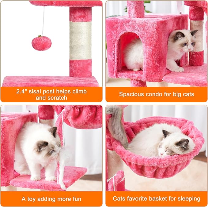 Complete Cat Scratching Tree: Adventure, Comfort & Endless Fun!