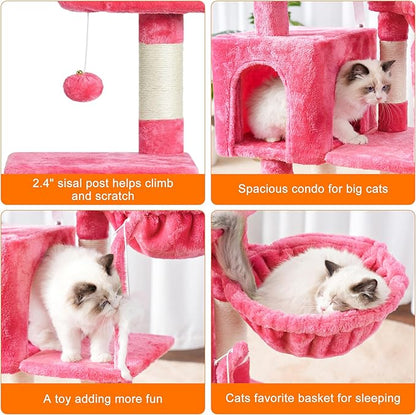 Complete Cat Scratching Tree: Adventure, Comfort & Endless Fun!