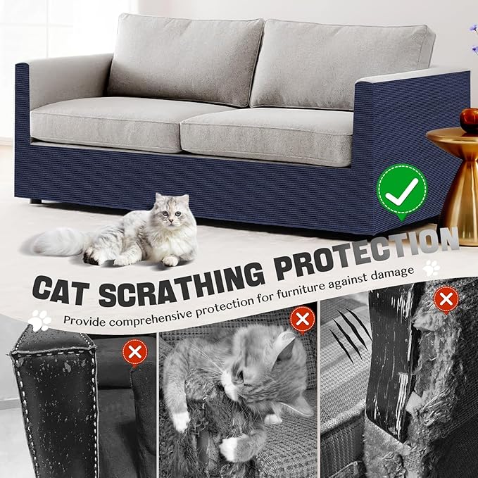 Cuttable Cat Scratch Mat: Unleash Creativity, Protect Your Home!