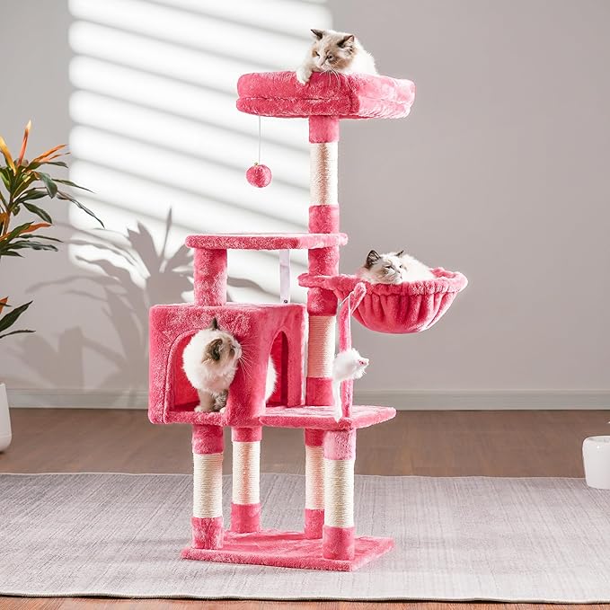 Complete Cat Scratching Tree: Adventure, Comfort & Endless Fun!