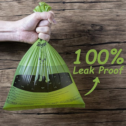 Extra Thick Pet Poop Bags: 540 Counts for Worry-Free, Eco-Conscious Walks!