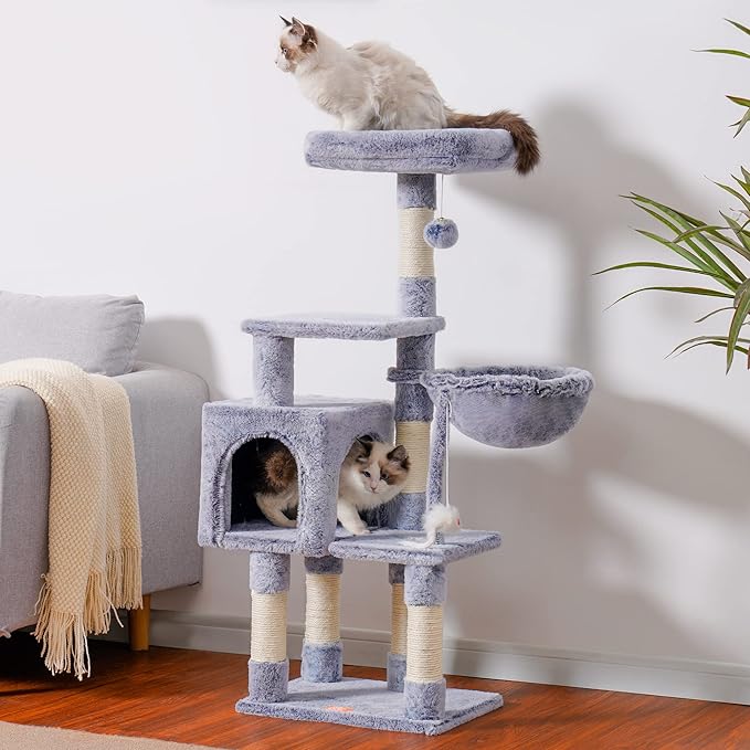 Complete Cat Scratching Tree: Adventure, Comfort & Endless Fun!