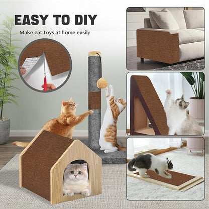 Cuttable Cat Scratch Mat: Unleash Creativity, Protect Your Home!