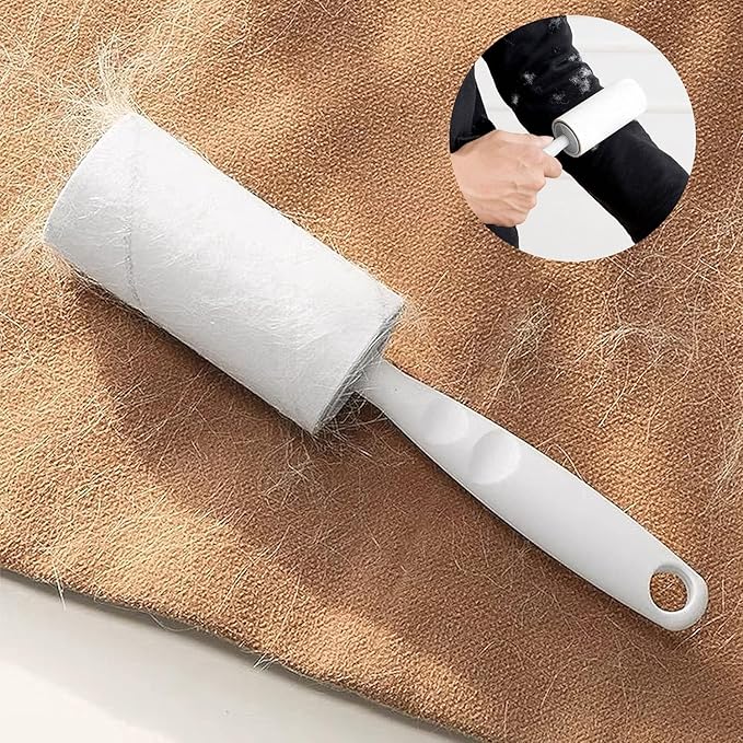 Extra Sticky Lint Roller: Effortless, Long-Lasting Pet Hair & Lint Removal!