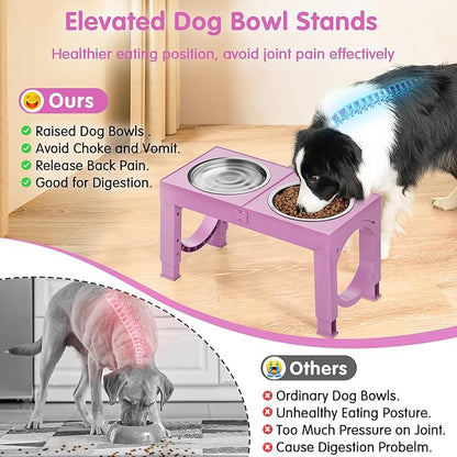 Comedero Elevado Ajustable XiaZ: ¡Mejora Postura y Digestión en tu Perro!