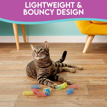 Colorful Cat Spring Toys: Unleash Their Inner Hunter!