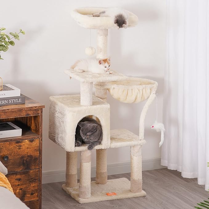 Complete Cat Scratching Tree: Adventure, Comfort & Endless Fun!