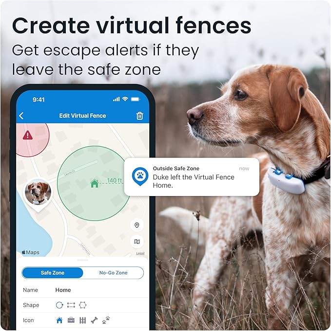 Tractive GPS Tracker: Live Tracking, Virtual Fences & Activity Monitoring!