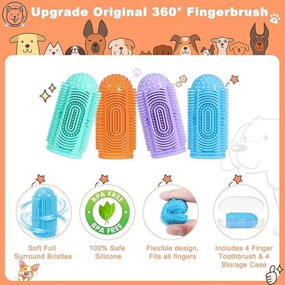 Pet Dental Brushing Kit: Say Goodbye to Tartar & Bad Breath!