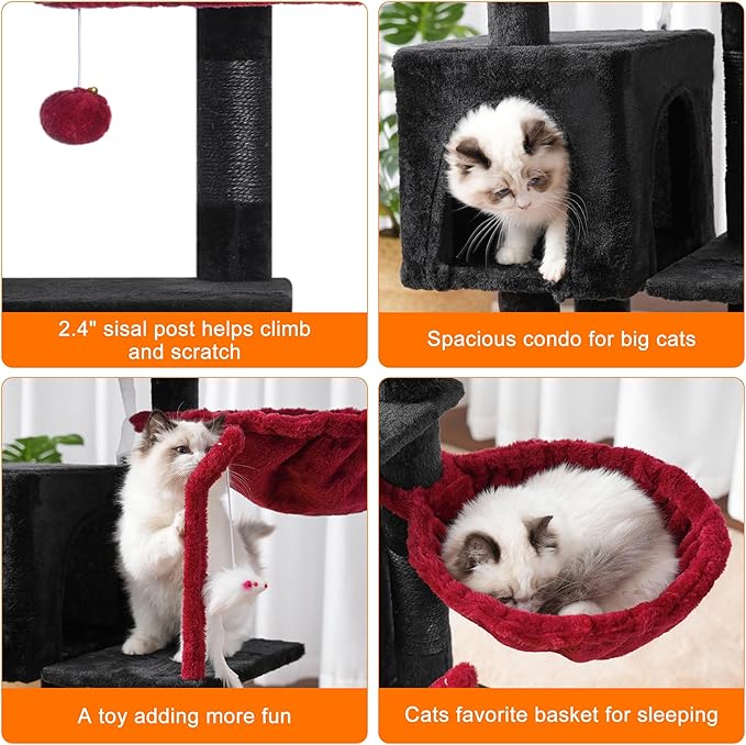 Complete Cat Scratching Tree: Adventure, Comfort & Endless Fun!