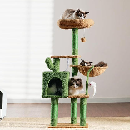 Complete Cat Scratching Tree: Adventure, Comfort & Endless Fun!