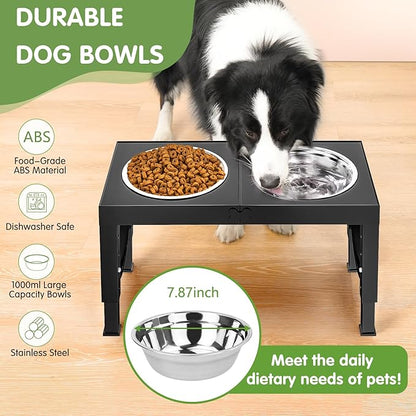 Comedero Elevado Ajustable XiaZ: ¡Mejora Postura y Digestión en tu Perro!