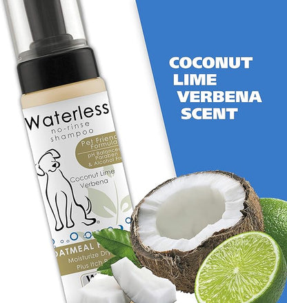 Wahl Oatmeal & Verbena Dry Shampoo: Gentle, No-Rinse Pet Care!