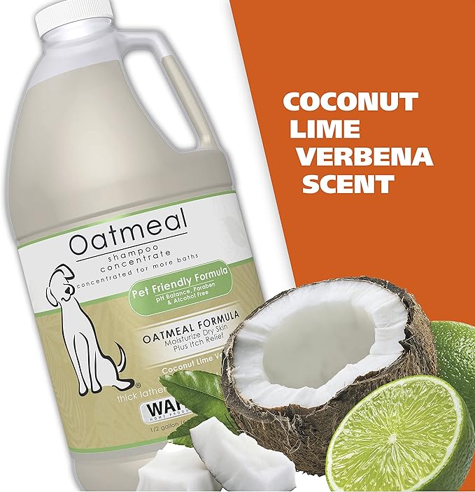 Wahl Oatmeal & Verbena Dry Shampoo: Gentle, No-Rinse Pet Care!