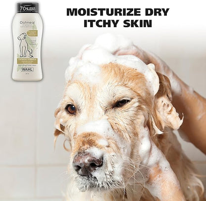 Wahl Oatmeal & Verbena Dry Shampoo: Gentle, No-Rinse Pet Care!