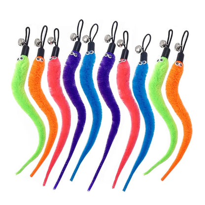 Retractable Cat Feather Wand Toy Set | Best Interactive Toy for Indoor Cats