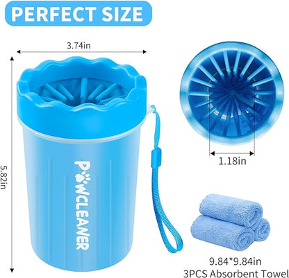 Pet Paw Cleaner: Spotless Paws, Mud-Free Home in Seconds!