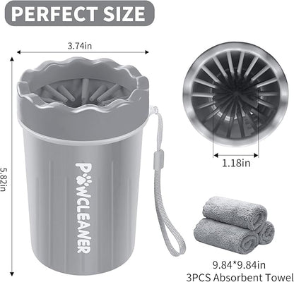 Pet Paw Cleaner: Spotless Paws, Mud-Free Home in Seconds!