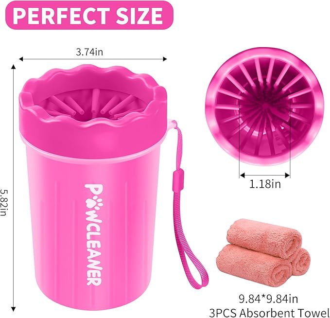 Pet Paw Cleaner: Spotless Paws, Mud-Free Home in Seconds!