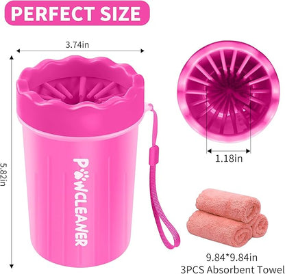 Pet Paw Cleaner: Spotless Paws, Mud-Free Home in Seconds!