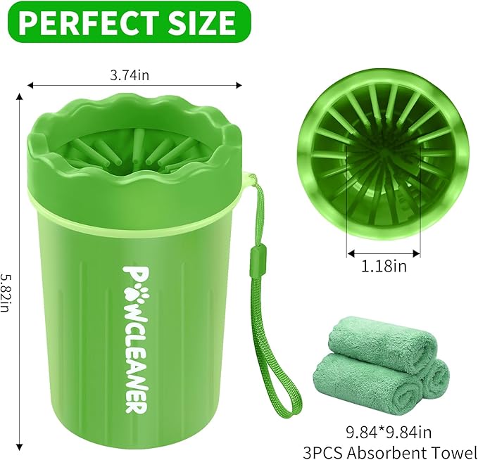 Pet Paw Cleaner: Spotless Paws, Mud-Free Home in Seconds!