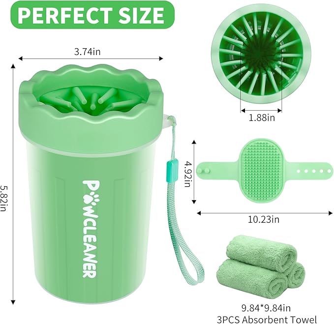 Pet Paw Cleaner: Spotless Paws, Mud-Free Home in Seconds!